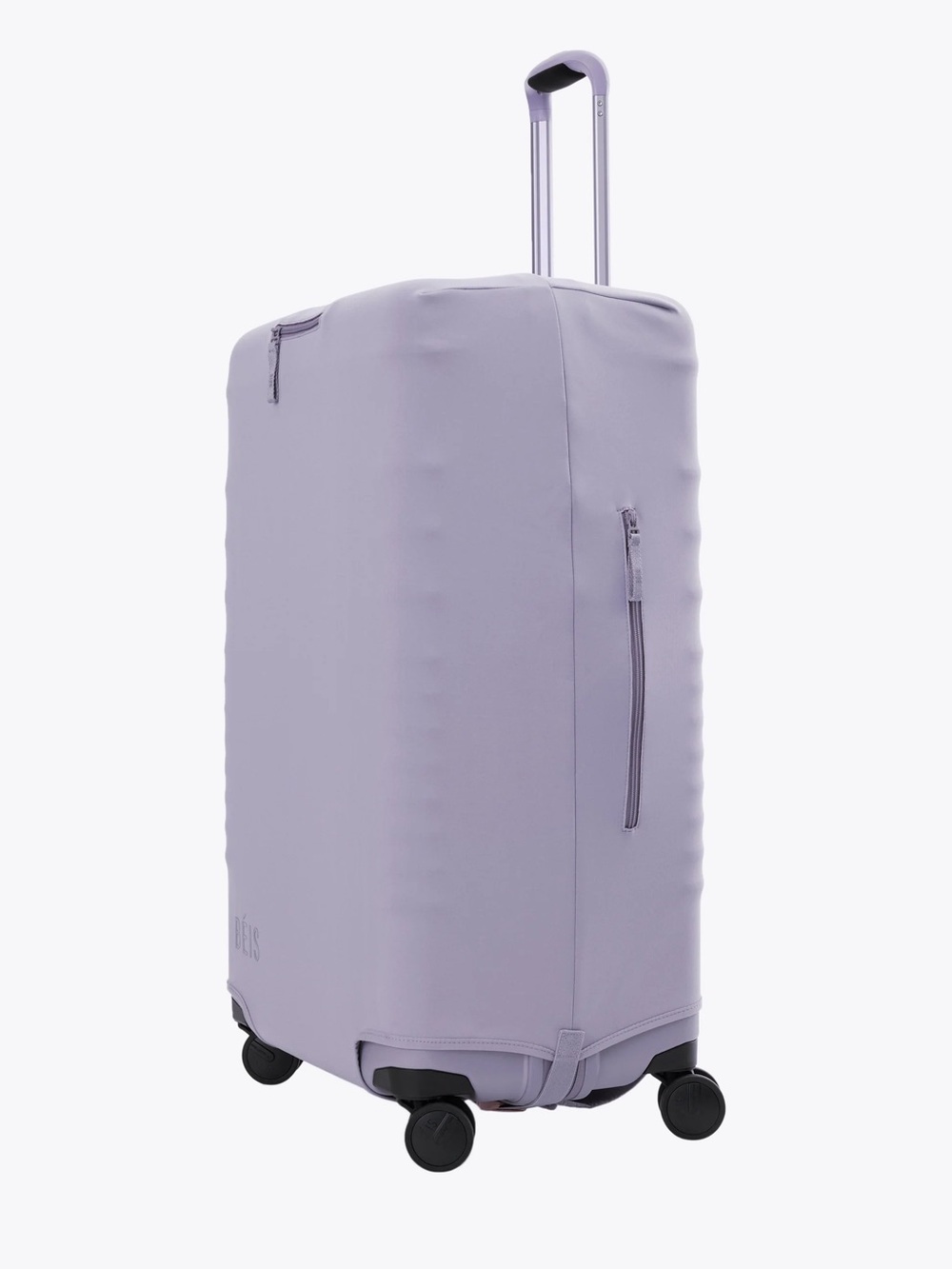 BÉIS NWT Carry-On Luggage Cover Lavender Purple Stretch Spandex Discontinued HTF